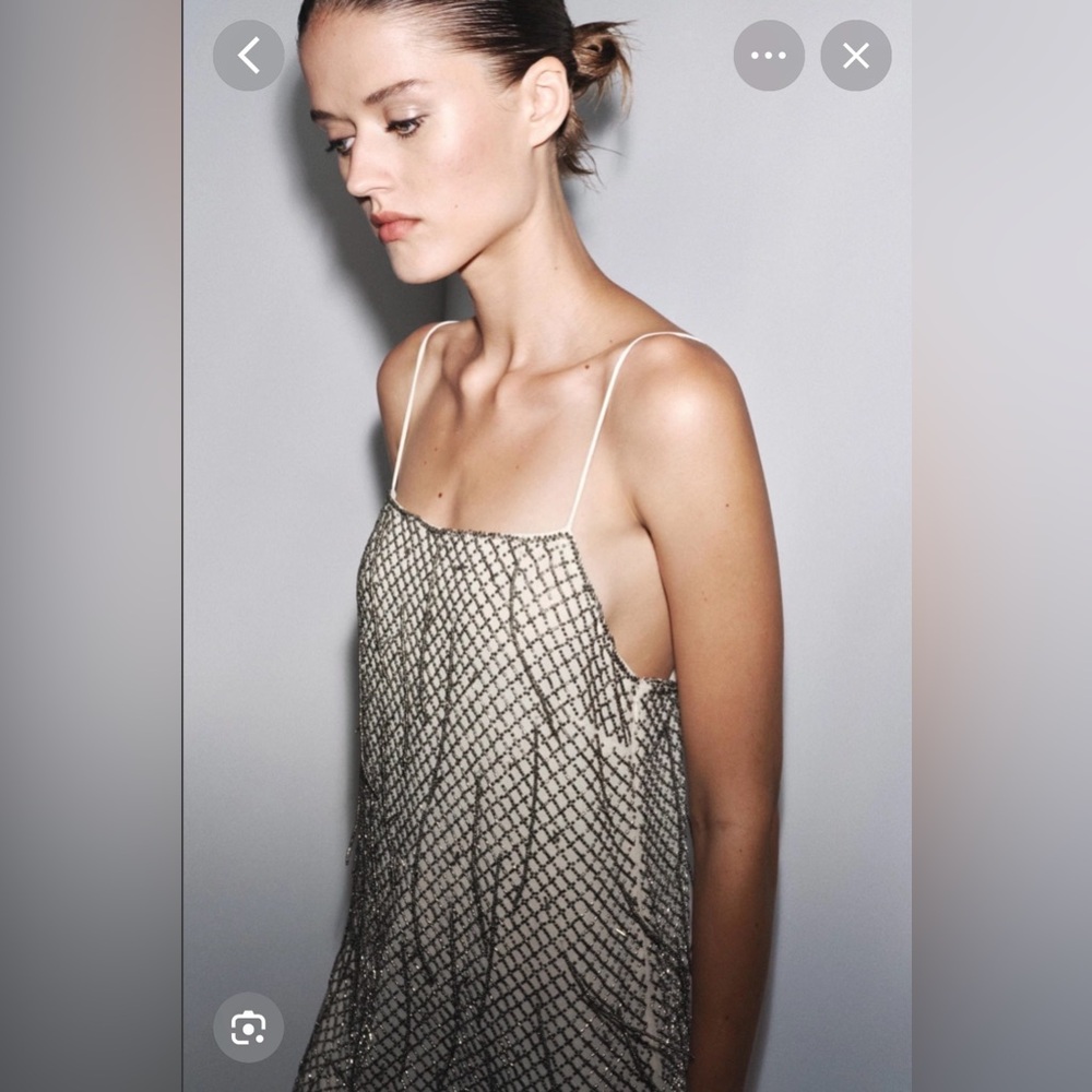 🔥🔥Zara beaded ZW collection dress - Picture 4 of 7